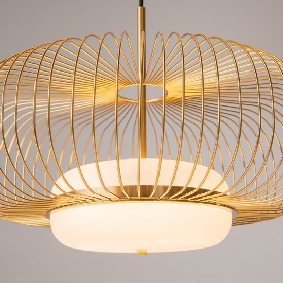 Maytoni levitation lampada a sospensione colore oro led 3000k