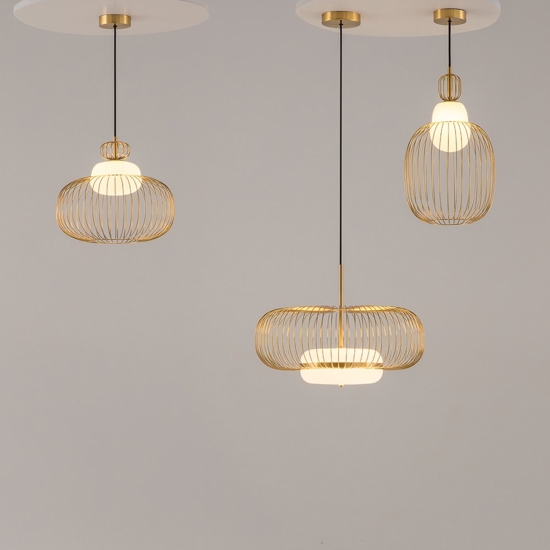 Maytoni levitation lampada a sospensione colore oro led 3000k