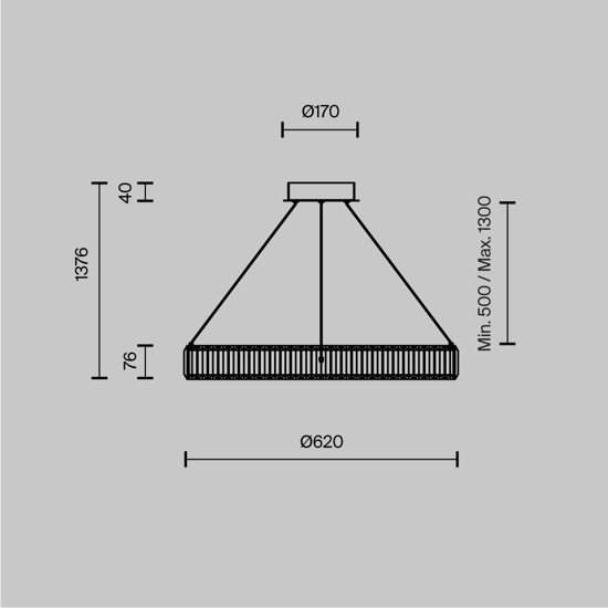Maytoni krone lampadario per camera da letto effetto cristallo led 3000k