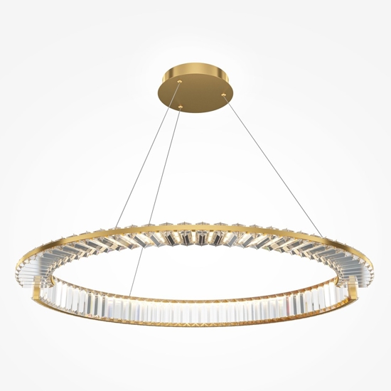 Maytoni krone lampadario moderno per soggiorno led 3000k