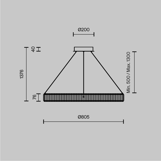 Maytoni krone lampadario moderno per soggiorno led 3000k