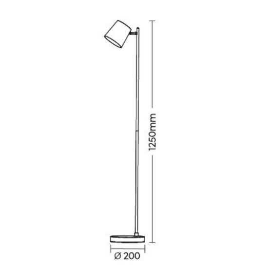 Piantane da terra moderna portatile usb ricaricabile sabbia led 3000k