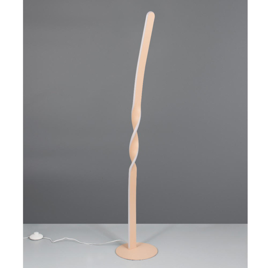 Piantane da terra design moderno sabbia led 3000k