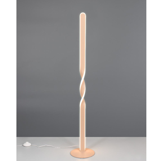Piantane da terra design moderno sabbia led 3000k