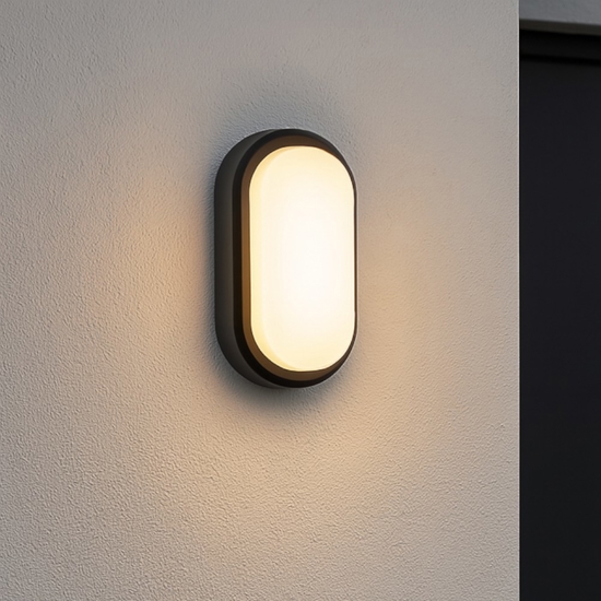 Applique per esterni led 7w 3000k ip65 antracite