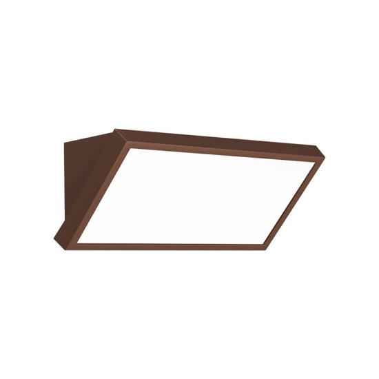 Applique per esterni marrone moderna led 20w 2700k 3300k 4000k