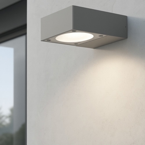 Ideal lux sirio ap1 applique da esterno grigio ip65