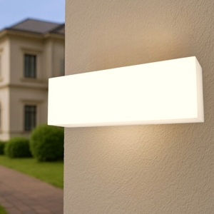 Applique per esterno bianco acrilico led 12w 3000k 4000k 6000k