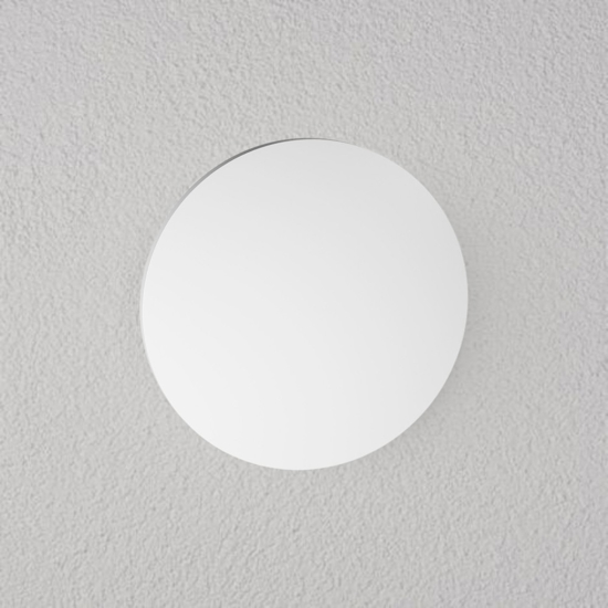 Gea luce applique per esterno ip65 bianca 23 cm led cct