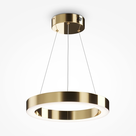 Maytoni saturno lampadario per cucina tondo led 3500k