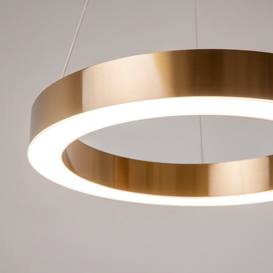 Maytoni saturno lampadario per cucina tondo led 3500k