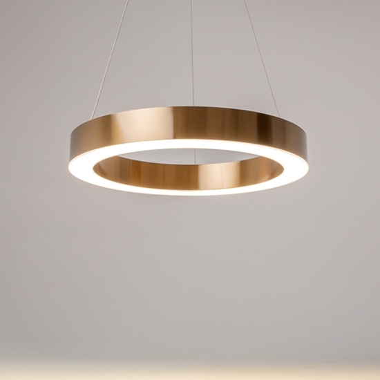 Maytoni saturno lampadario per cucina tondo led 3500k