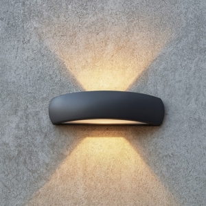 Giove ap1 applique per esterno ip54 antracite ideal lux