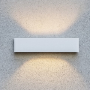 Applique da esterno bianco led 16w 3000k moderno
