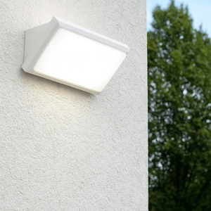 Applique da esterno moderno led 12w 3000k bianca isyluce