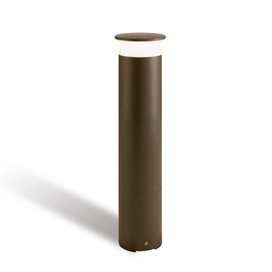 Lampione marrone per giardino moderno led 9w 4000k ip65