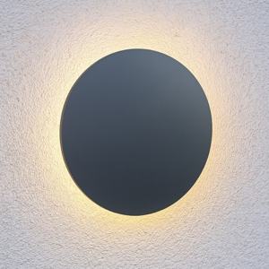 Applique da esterno ip65 antracite 23 cm led cct gea luce