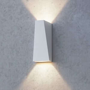 Maytoni times square applique da esterno led 3200k ip54 bianco