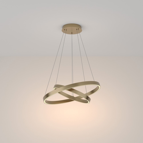 Maytoni rim lampadario per cucina moderna orientabile led 3000k