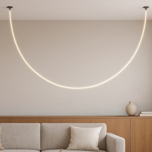 Maytoni tau lampadario moderno tubo led 3000k
