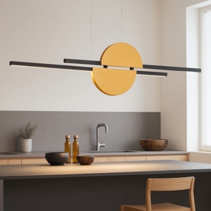 Maytoni skyline lampadario per tavolo cucina moderna led 4000k