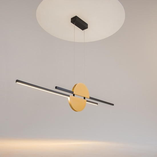 Maytoni skyline lampadario per tavolo cucina moderna led 4000k