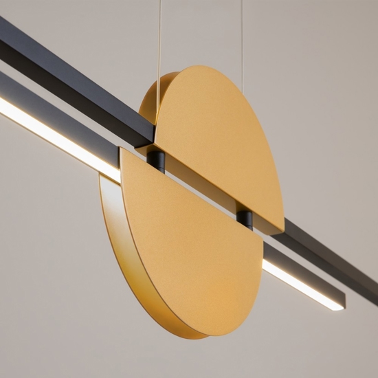 Maytoni skyline lampadario per tavolo cucina moderna led 4000k