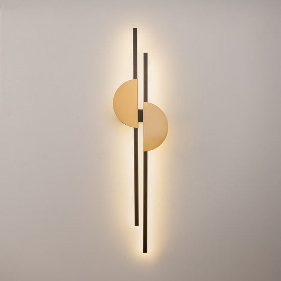 Maytoni skyline applique da parete minimal led 4000k