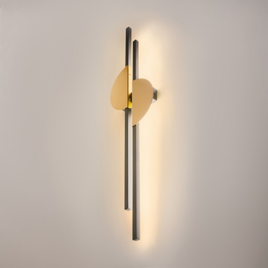 Maytoni skyline applique da parete minimal led 4000k