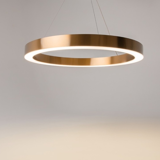 Maytoni saturno lampadario moderno circolare per salotto led 3500k