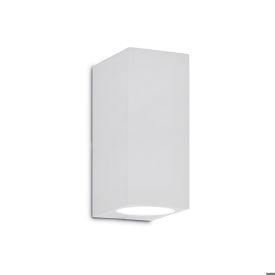 Up ap2 ideal lux applique bianco da esterno balcone giardino ip44 g9 led