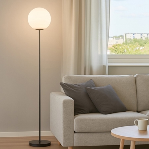 Miloox jugen lampada da terra moderna colore ottanio