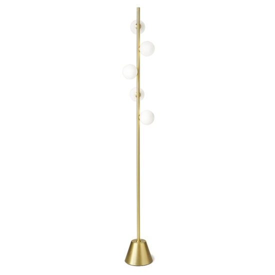 Miloox pomi sforzin lampada da terra moderna oro