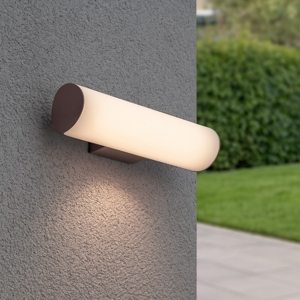 Ideal lux etere ap applique da esterno corten led 10w 3000k ip44