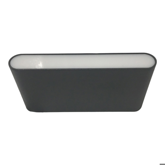 Isyluce applique da esterno moderna antracite led 20w 3000k