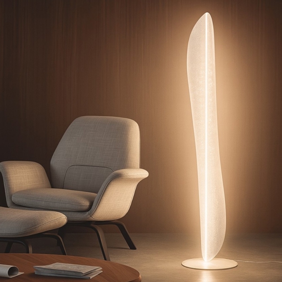 Lampada da terra design moderna led 30w 3000k per soggiorno