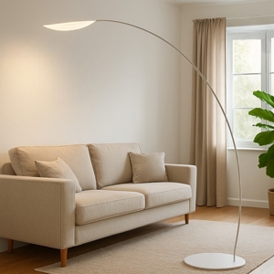 Diphy stilnovo lampada ad arco led design moderna