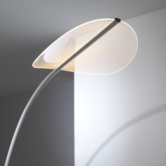 Diphy stilnovo lampada ad arco led design moderna