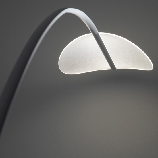 Diphy stilnovo lampada ad arco led design moderna