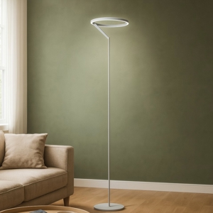 Piantana titanio vivida meridiana moderna led 27w 3000k 4000k