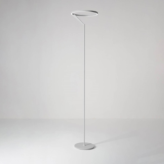 Piantana titanio vivida meridiana moderna led 27w 3000k 4000k