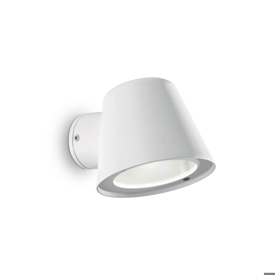 Ideal lux gas ap1 applique da esterno ip43 bianco 