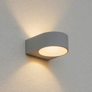 Iko ap1 ideal lux applique da esterno ip54 grigio design moderno