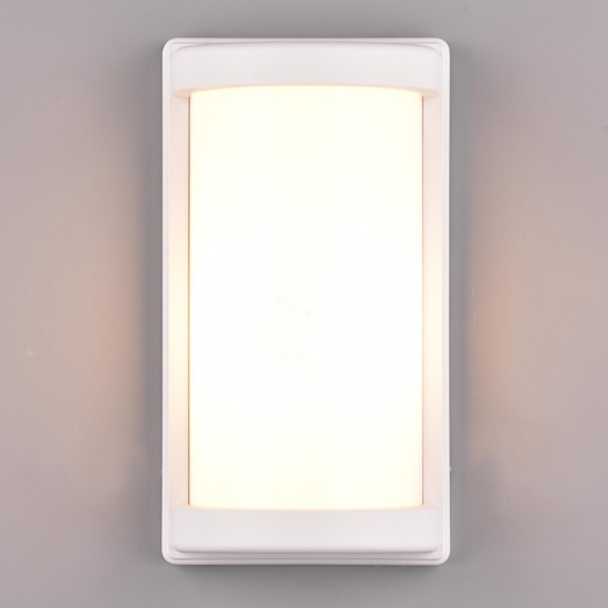 Applique per esterno da parete bianca moderna ip44