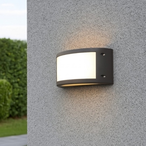 Applique da esterno antracite moderna 12w 3000k