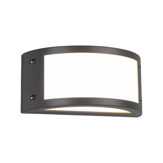 Applique da esterno antracite moderna 12w 3000k