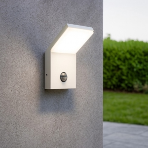 Style ap sensor 4000k applique da esterno bianco led 4000k sensore di movimento