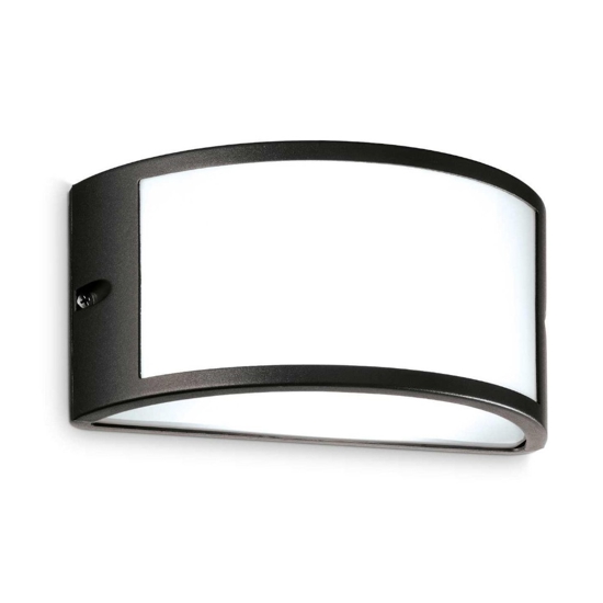 Rex-1 ap1 ideal lux  applique da esterno nera ip44 e27