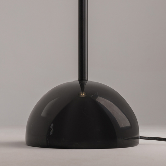 Maytoni lampada da terra moderna nera per salotto minimale h139 cm