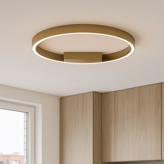 Maytoni rim plafoniera da cucina rotonda minimal led 4000k